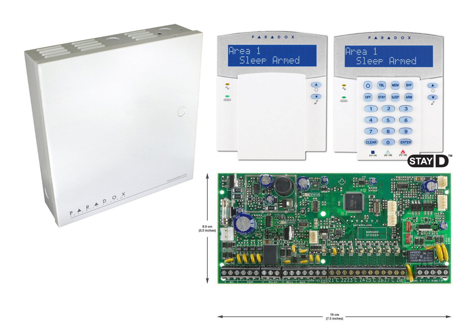 Paradox Spectra SP6000 16 Zone Upgrade Kit - K32LCD