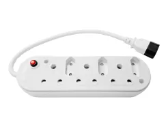 Multi Plug 3x16A 3x5A 0.5m IEC Cord