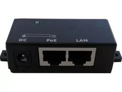 Single Port Fast Ethernet Passive PoE Injector