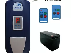 DC BLUE ADVANCED 2.2M CHAIN KIT incl 2xTx4 + 24V Batt