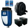 DC BLUE ADVANCED ROLL-UP FULL KIT  incl 2xTX4 + BAT 2x12V + LOOM KIT