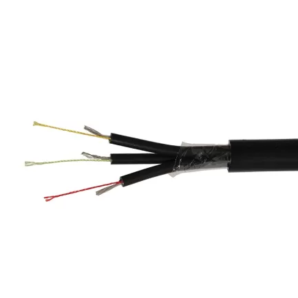 3 Core Tinned Copper HT Cable (S-series) 30m – Slimline Black - EH-3BS030
