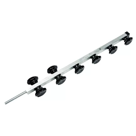 6-2 Square Tube Shield Pin Bracket HDG