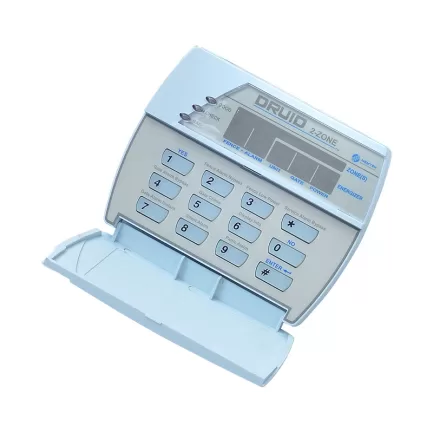 Druid Dual Zone Keypad - EE-DR.LCD/KP/2Z