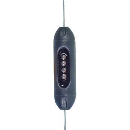 SR-FL-TL-G - Grey Timed Fence light for galvanised and aluminium wire