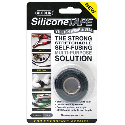 Silicone Tape - Alcolin - Black