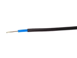 Single Core Tinned Copper HT Cable (S-series) – Slimline Black