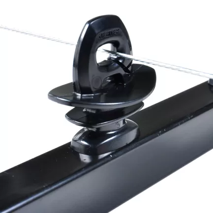 Nemtek 10 Wire Square Tube Jurassic bracket HDG Straight - Image 2