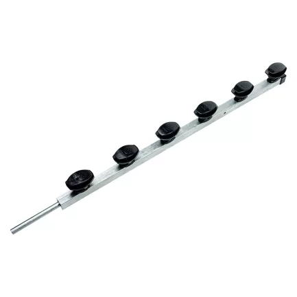 Square Tube Shield Pin Bracket HDG