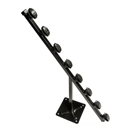 Square Tube Shield T-Pole Bracket