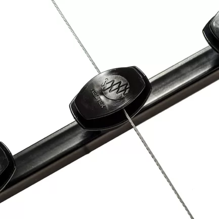 Nemtek 8 Wire Square Tube Shield T-Pole Bracket HDG - Image 2