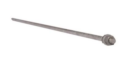Earth Spike - HDG - 1.2m (nut/washer)