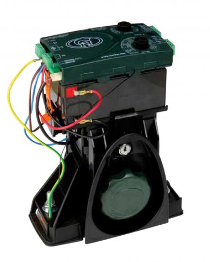 D2 Turbo 12V DC Sliding Gate Operator Low Voltage Kit - Steel Rack - 250kg