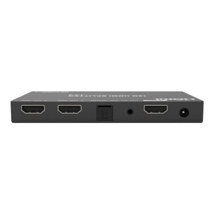 HDCVT 1x2 HDMI 2.0 Splitter with Scaler/Audio Extract EDID HDCP 2.2 - Image 2