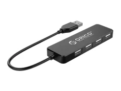 ORICO USB2.0 Hub Black 30cm
