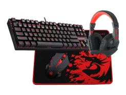 REDRAGON 4IN1 Mechanical Gaming Combo Mouse|Mouse Pad|Headset|Mechanical Keyboard