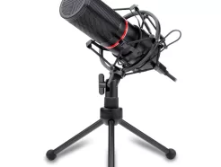 REDRAGON BLAZAR Cardioid USB Gaming Mic and Tripod - Black
