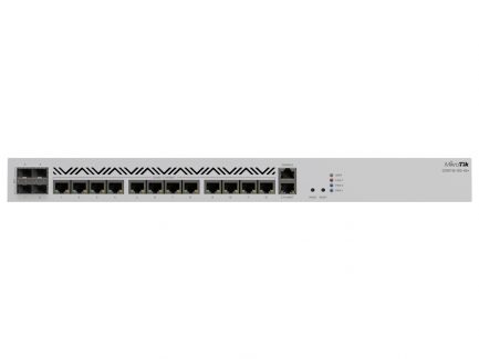 MikroTik Cloud Core 12 Port Gigabit 4SFP+ 16 Core Router | CCR2116-12G-4S+