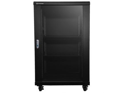 Linkbasic 18U 600 Deep Cabinet 2 Fans & 2 Shelves