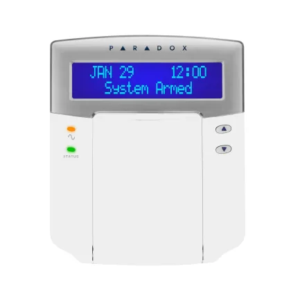 Paradox K641+ 32-Character Blue LCD Keypad Module - Image 2