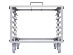 Ubiquiti 6U Toolless Mini Rack with Blank 24 Port Patch Panel | U-RACK-6U-TL