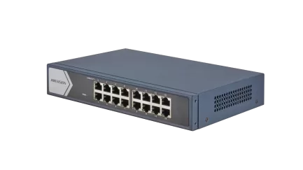Hikvision 16 port rackmount - DS-3E0516-E(B)_C front