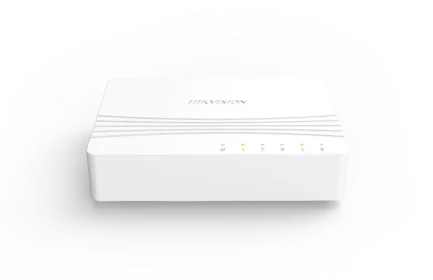 Hikvision 5 port Gigabit switch - DS-3E0505D-E front