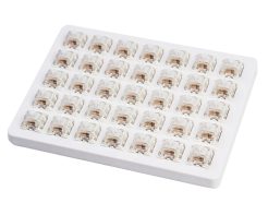 Keychron White Gateron G Pro Switches Two-Stage Spring 110 pcs