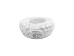 12 Core solid cable, pure copper, 100m - white - 863-09-SOL12W