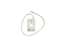White LED super bright LED, surface or recessed - 12vdc - 862-84-LED1-1