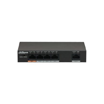 Dahua 4 Port 10-100 Layer 2, Fast Ethernet POE switch, 60W - 895-21-PFS3005-4ET60