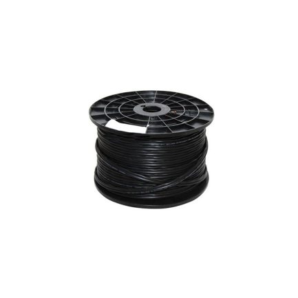 Power-Ax, RG59 Co-Ax 75ohm & 0.5mm, high grade CCTV cable 100m black - 895-15-RG59P100