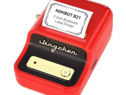 Niimbot B21 Portable Thermal Label Printer - Red