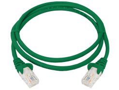Linkbasic 1 Metre UTP Cat5e Flylead Green