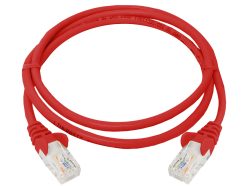 Linkbasic 1 Metre UTP Cat5e Flylead Red