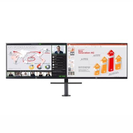 LG 27" QHD Dual Ergo QHD Monitor with USB Type-C
