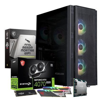 PCBuilder Ryzen 7 7700X TACTICIAN Windows 11 Gaming PC - Image 2