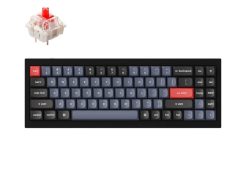 Keychron Q7 70% Red G Pro Switches Aluminium RGB Wired Keyboard - Black