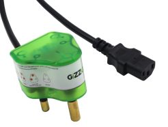 Gizzu Surge Protector 16A Kettle Plug Cable 1.5M