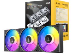 Antec Connect 120 Reverse ARGB PWM Fan 3 Pack - Black