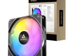 Antec P12 PWM 120mm ARGB Reverse Case Fan - Black