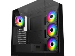 FSP M340 ARGB ATX Gaming Chassis - Black