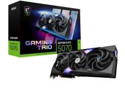 MSI GeForce RTX 5070 GAMING TRIO OC 12GB Graphics Card – Black