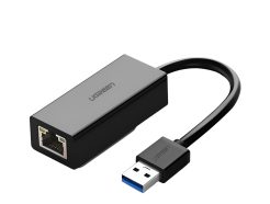 UGREEN CM111 USB3.0 to RJ5 Gigabit Ethernet Adapter - Black