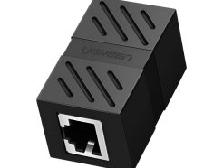 UGREEN RJ45 1Gbps Ethernet Cable Extender Adapter - Black