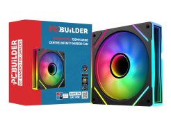 PCBuilder STORM PRISM 120mm ARGB Fan - Black