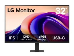 LG 32" QHD IPS Panel Monitor with USB-C - 100Hz