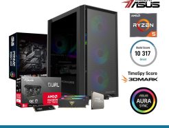 PCBuilder Ryzen 5 5600X PATHFINDER Windows 11 Gaming PC