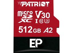 Patriot EP V30 A2 512GB Micro SDXC Memory Card (Without Adapter)