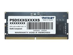 Patriot Signature Line DDR5 16GB 4800MHz Single Rank SODIMM Notebook Memory